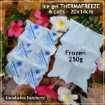 Ice gel THERMAFREEZE pengganti es batu THERMA FREEZE rectangle frozen (price/cell)